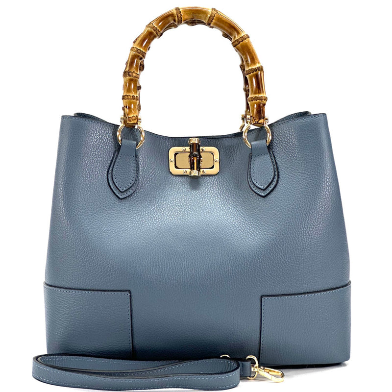 Fabrizia Leather Handbag-12