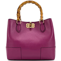 Fabrizia Leather Handbag-31