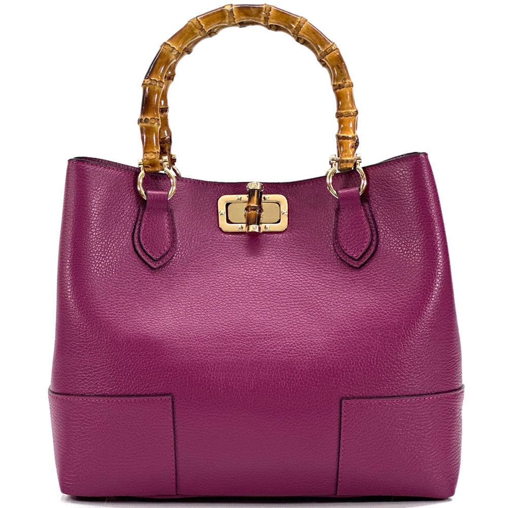 Fabrizia Leather Handbag-31