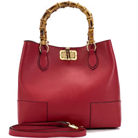 Fabrizia Leather Handbag-18