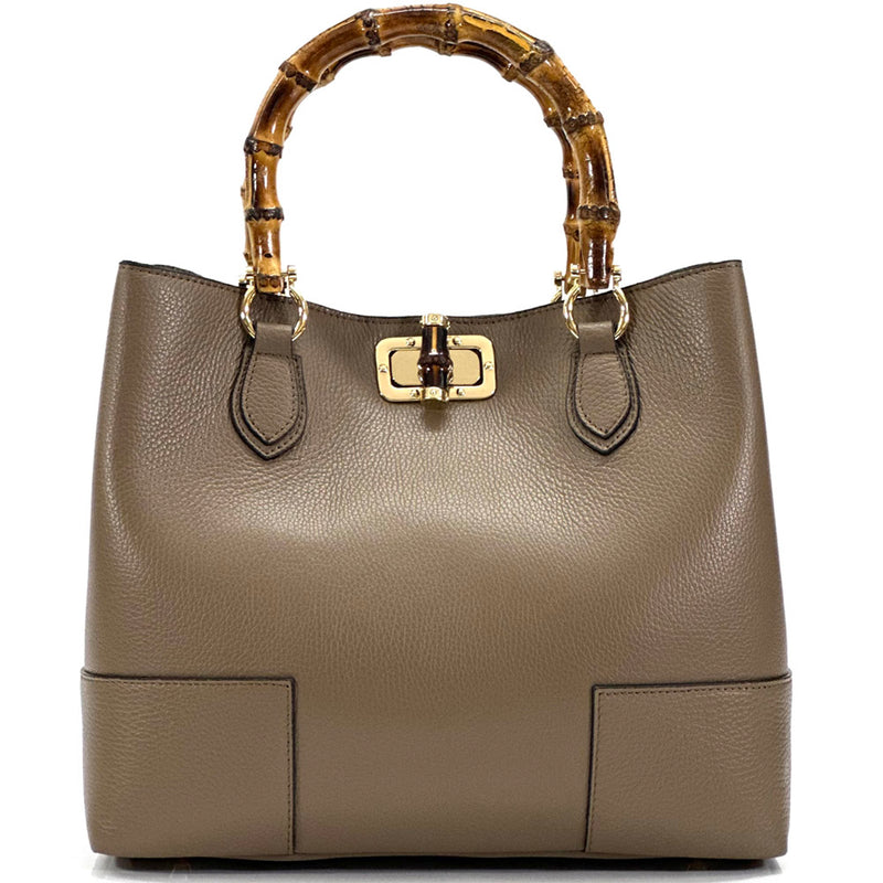 Fabrizia Leather Handbag-33