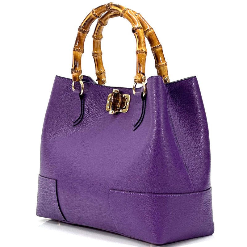 Fabrizia Leather Handbag-25