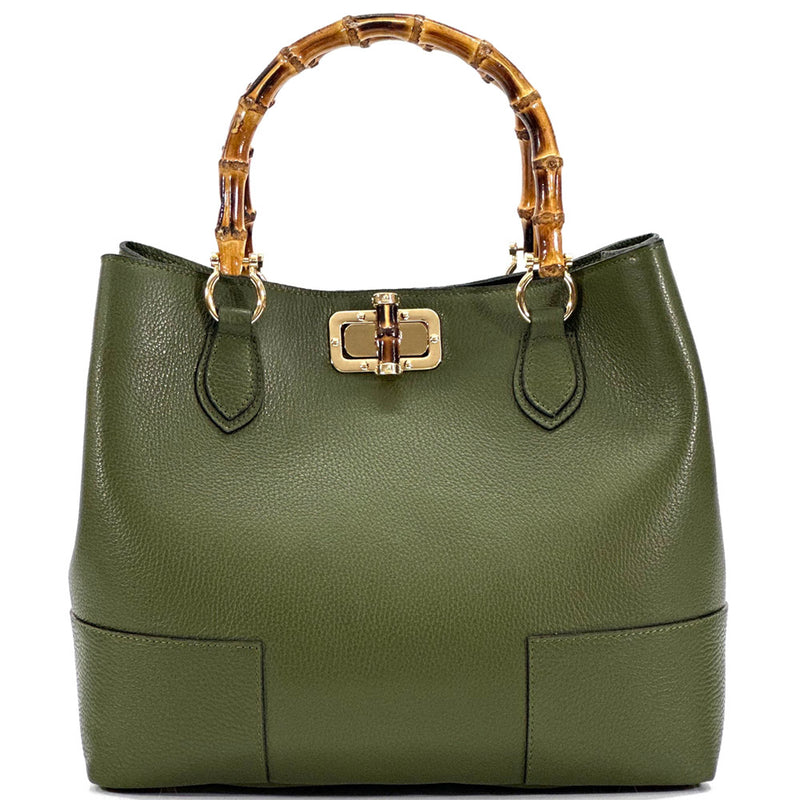 Fabrizia Leather Handbag-34