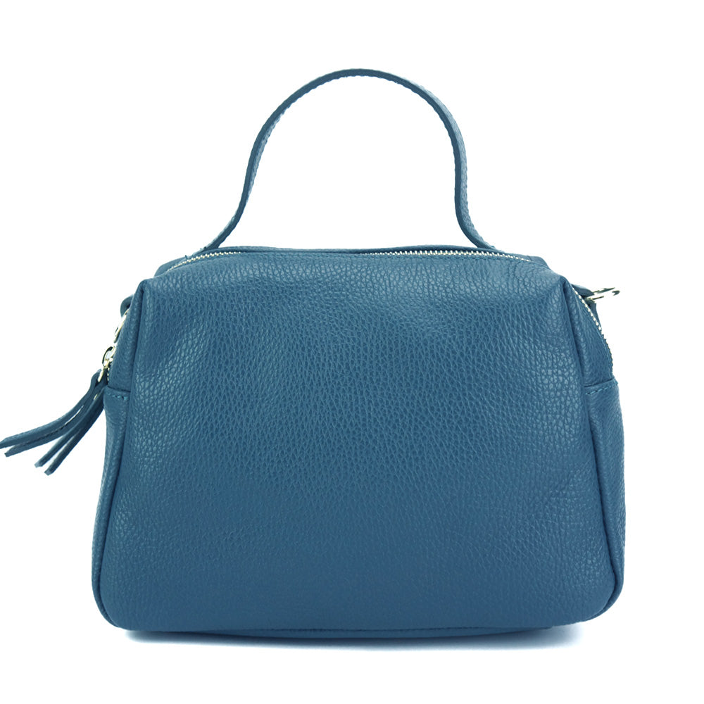Ilva dark turquoise leather Handbag