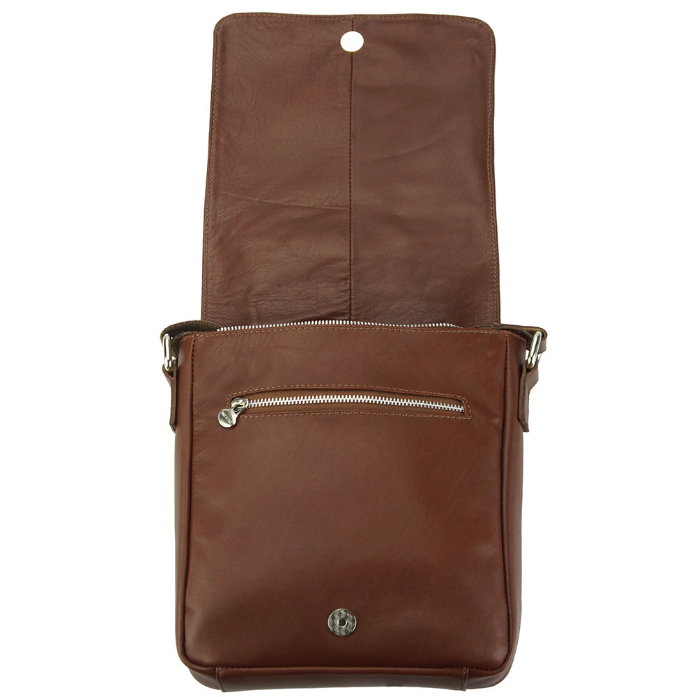 Messenger Camillo GM with genuine leather-2