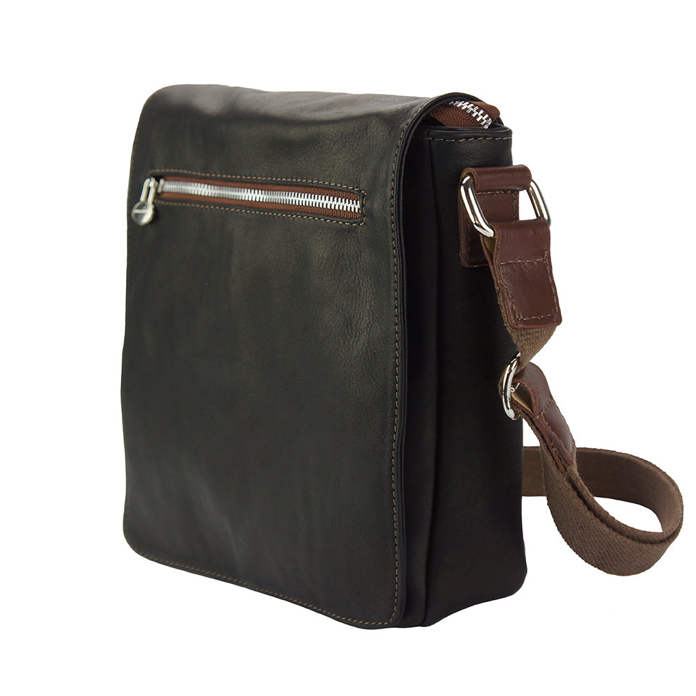 Messenger Camillo GM with genuine leather-5