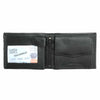 Leslie Men's Black Leather Wallet