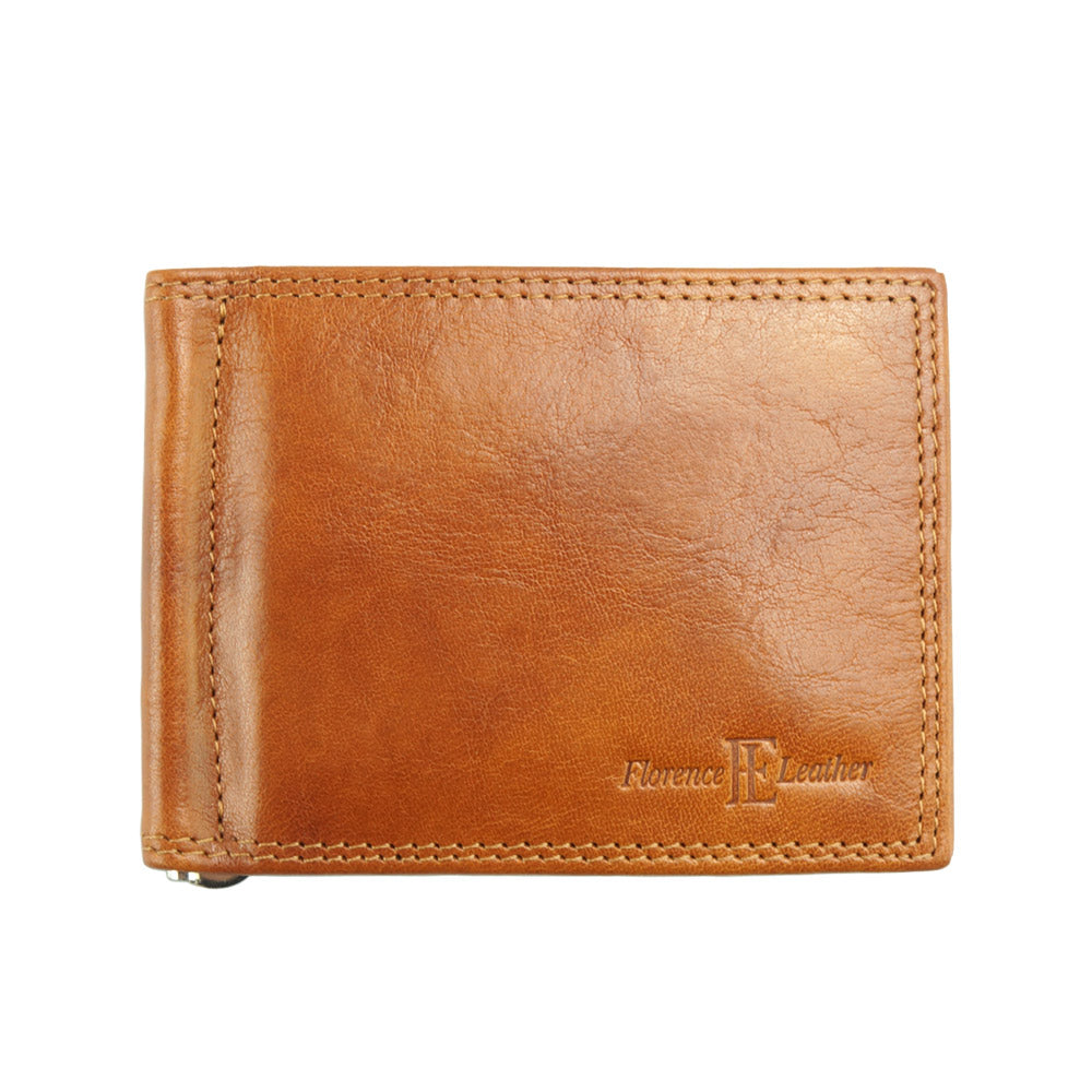 Genuine calfskin Leather wallet Gianni V-13