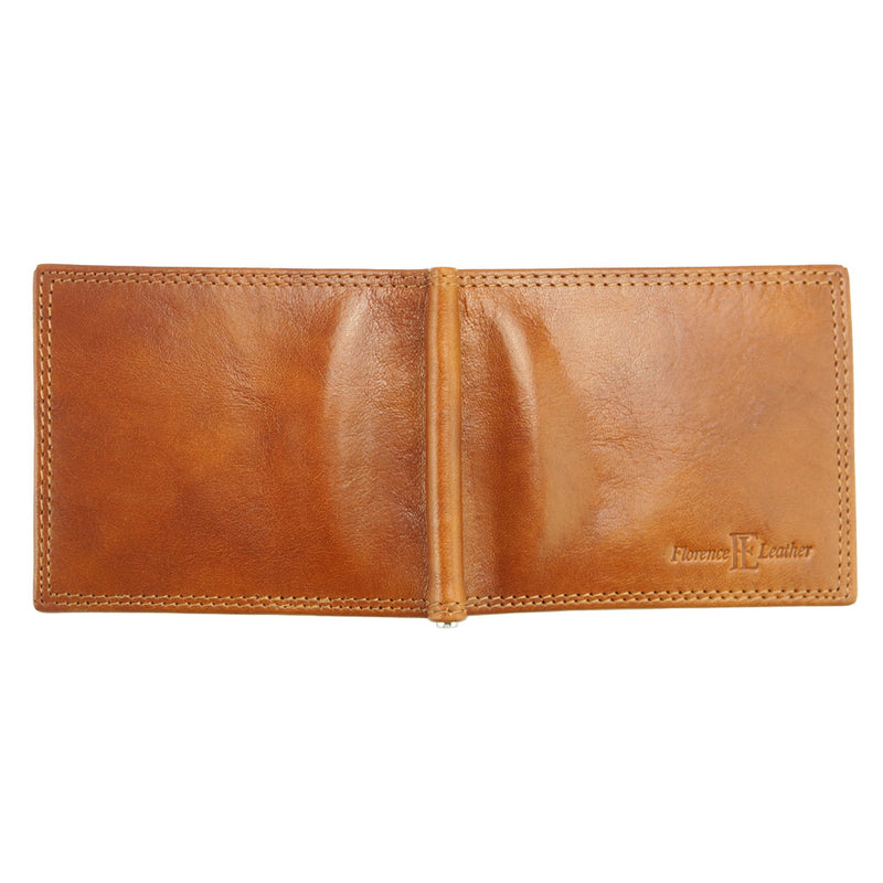 Genuine calfskin Leather wallet Gianni V-6