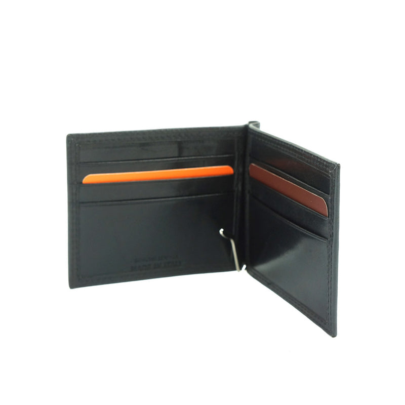 Genuine calfskin Leather wallet Gianni V-2