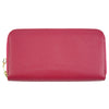 Zippy D women's leather wallet in red