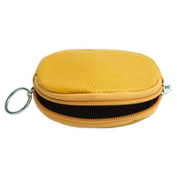 Soft leather coin purse with zip-3