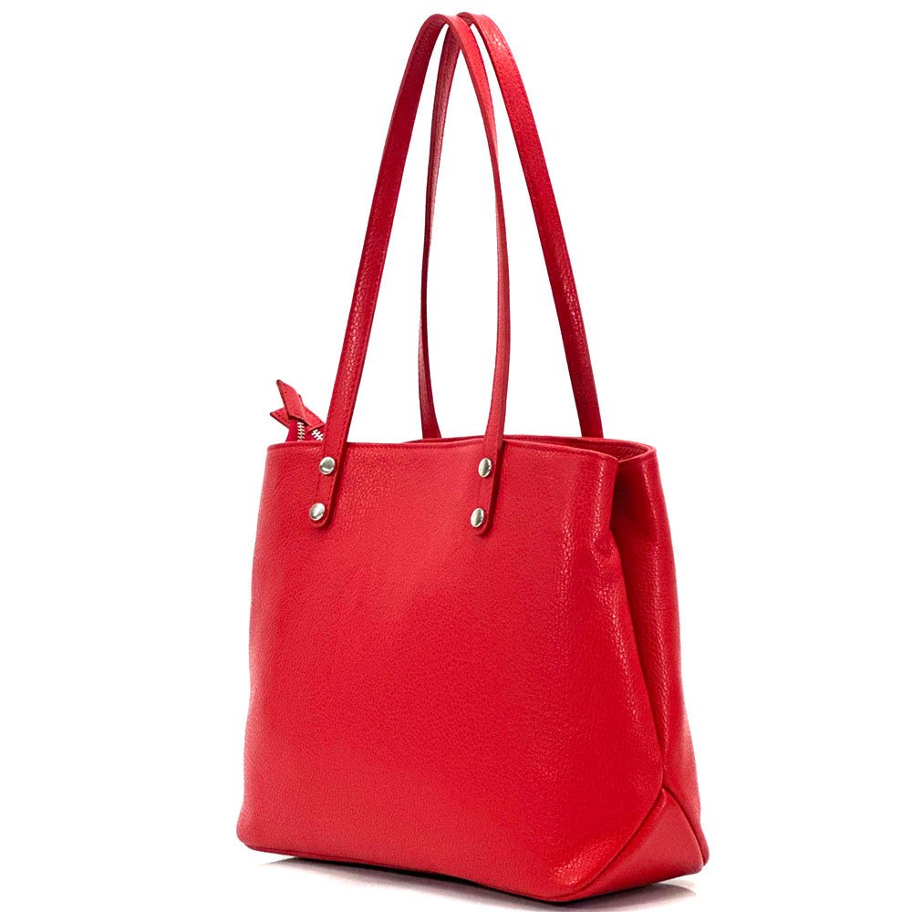 Filomena Italian Leather Holdall - Travel Essential - Leather Italiano