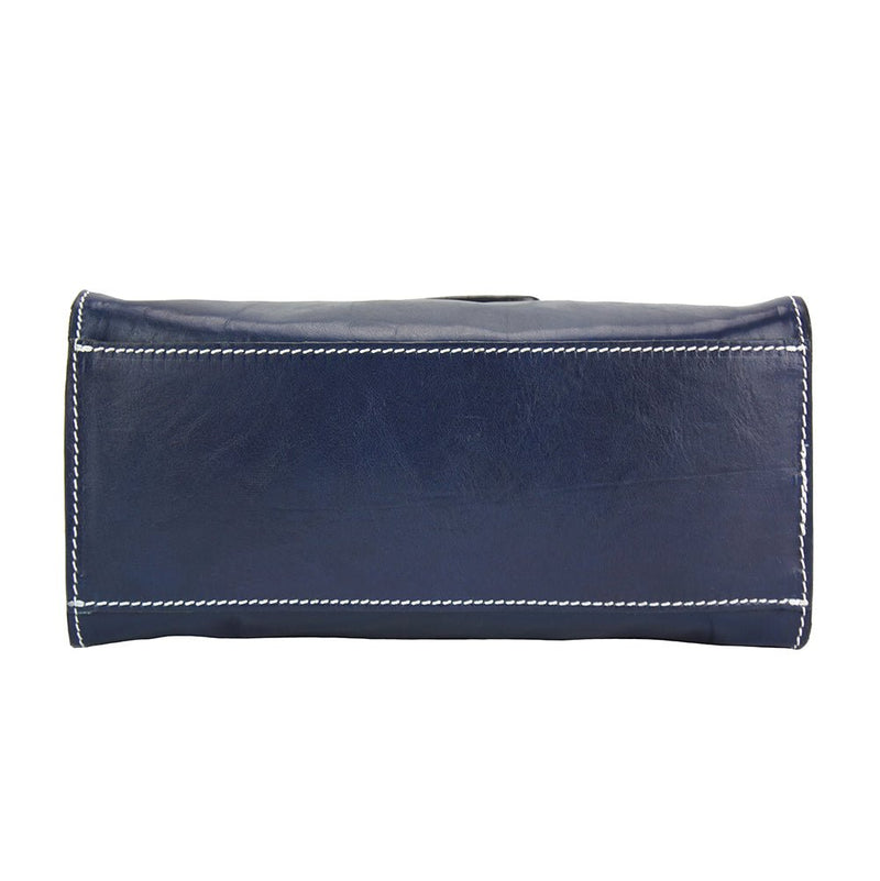 Floriana leather Handbag - Leather Italiano