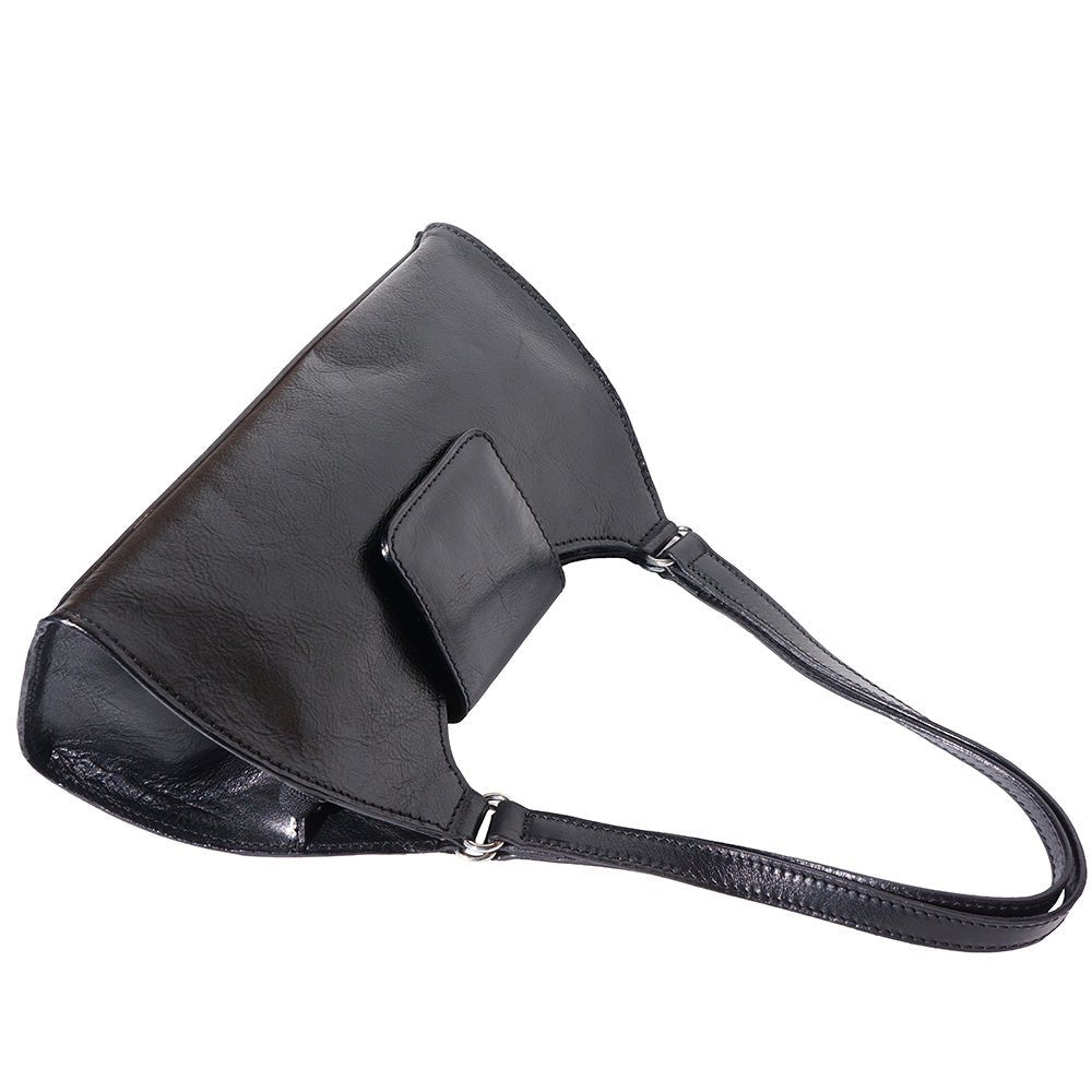Floriana leather Handbag - Leather Italiano