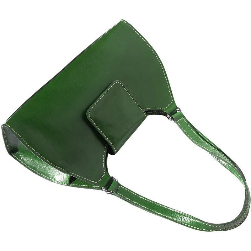Floriana leather Handbag - Leather Italiano