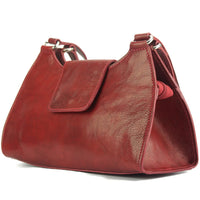 Floriana leather Handbag - Leather Italiano