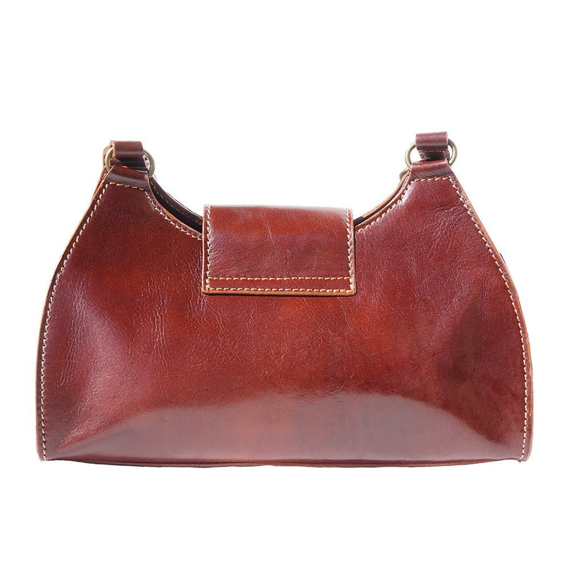 Floriana leather Handbag - Leather Italiano