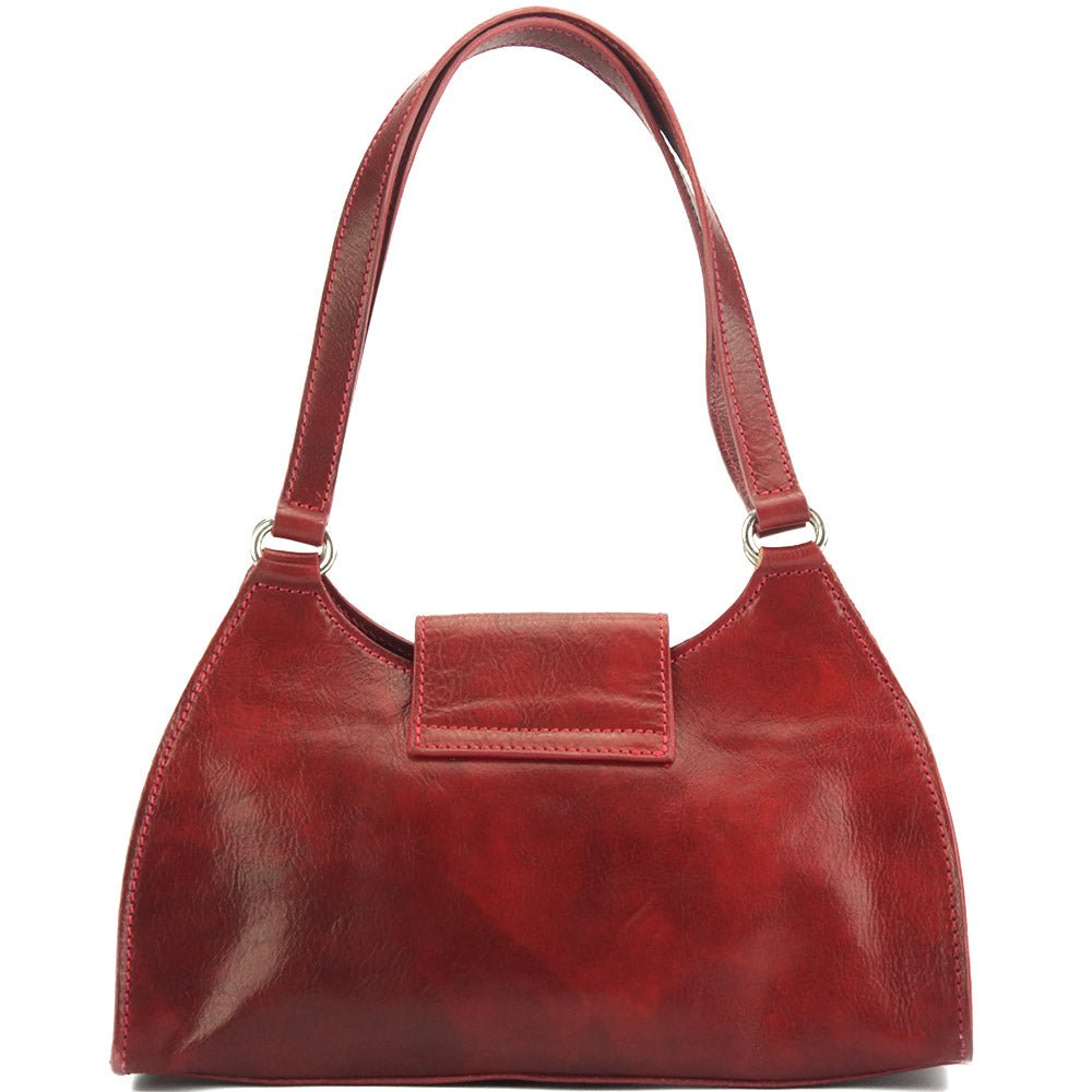 Floriana leather Handbag - Leather Italiano