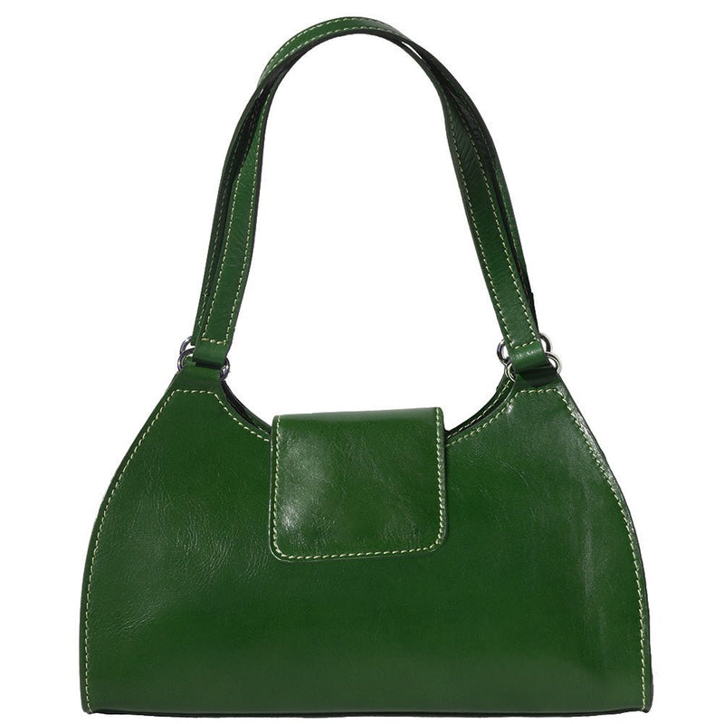 Floriana leather Handbag - Leather Italiano