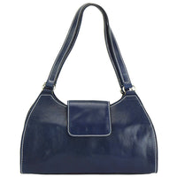 Floriana leather Handbag - Leather Italiano