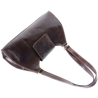 Floriana leather Handbag - Leather Italiano