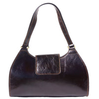 Floriana leather Handbag - Leather Italiano
