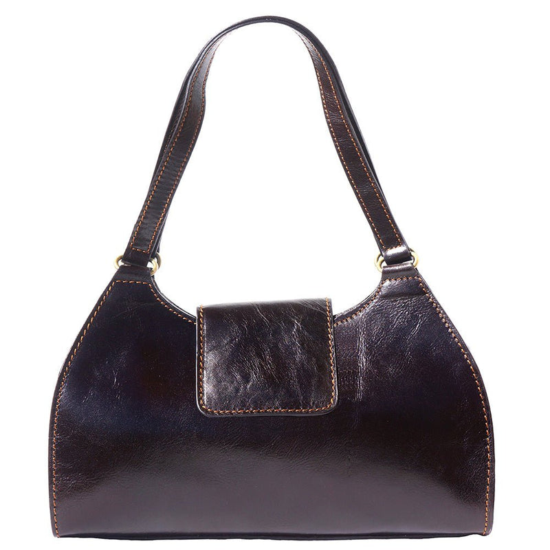 Floriana leather Handbag - Leather Italiano
