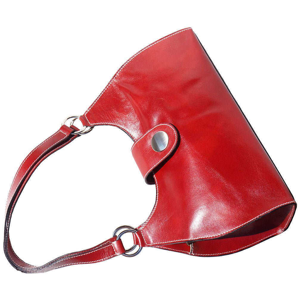 Florina GM: The Classic Leather Side Bag for Women - Leather Italiano