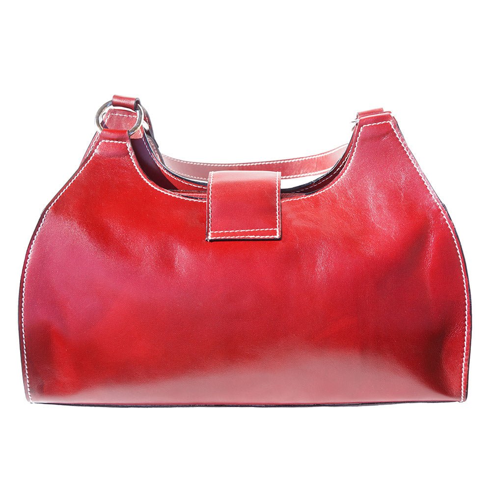 Florina GM: The Classic Leather Side Bag for Women - Leather Italiano