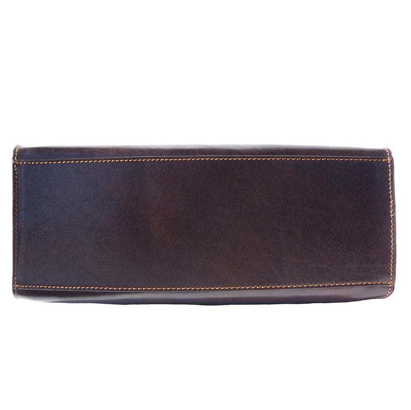 Florina GM: The Classic Leather Side Bag for Women - Leather Italiano