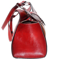 Florina GM: The Classic Leather Side Bag for Women - Leather Italiano