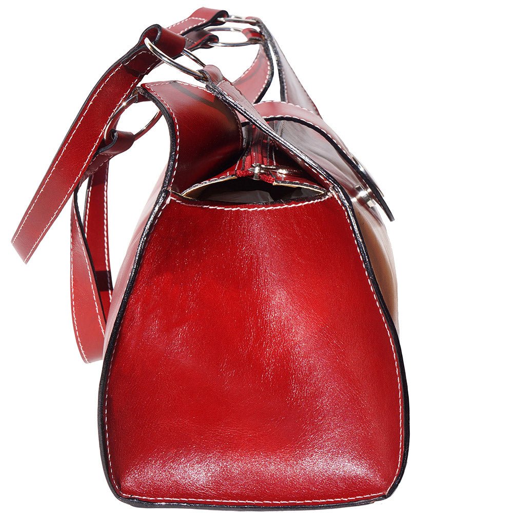 Florina GM: The Classic Leather Side Bag for Women - Leather Italiano