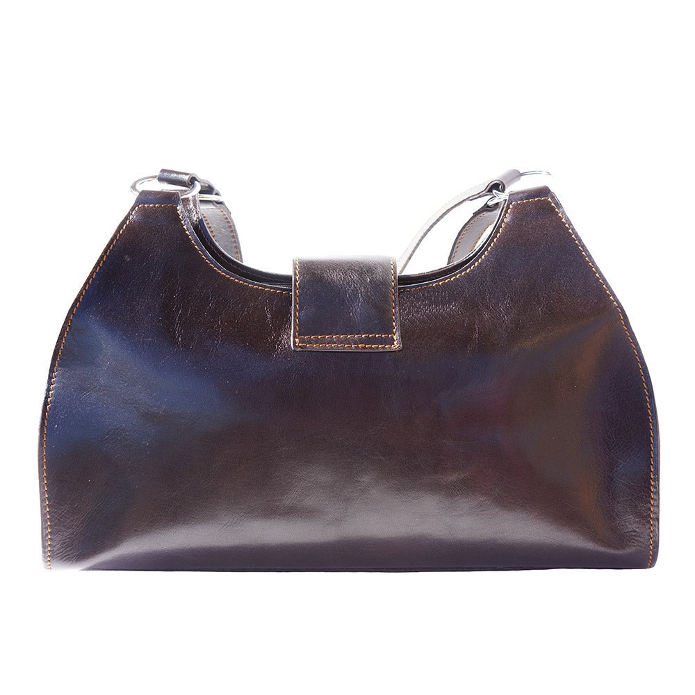 Florina GM: The Classic Leather Side Bag for Women - Leather Italiano