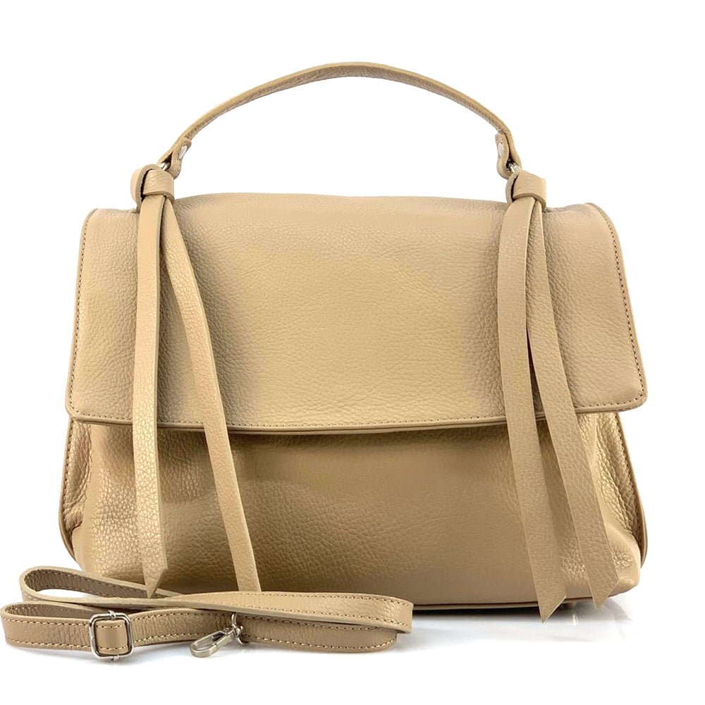 Freestyle Purple Leather Satchel: A Versatile Essential - Leather Italiano