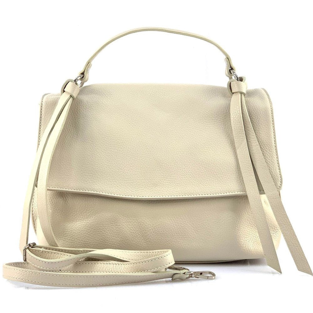 Freestyle Purple Leather Satchel: A Versatile Essential - Leather Italiano