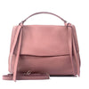 Freestyle Purple Leather Satchel: A Versatile Essential - Leather Italiano