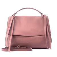 Freestyle Purple Leather Satchel: A Versatile Essential - Leather Italiano
