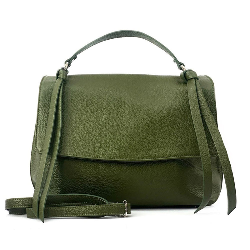 Freestyle Purple Leather Satchel: A Versatile Essential - Leather Italiano