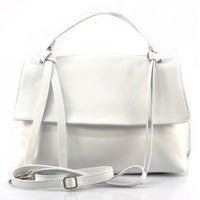 Freestyle Purple Leather Satchel: A Versatile Essential - Leather Italiano